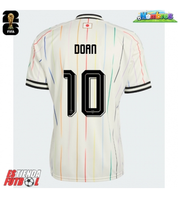 Japón Ritsu Doan #10 Segunda Equipación Mundial 2026 Manga Corta